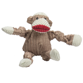 HuggleHounds Original Knotties Dog Toy, Stuey Sock Monkey