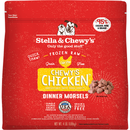 Stella & Chewy's Dinner Morsels Raw Frozen Dog Food, Chewy's Chicken