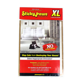 Sticky Paws Cat Scratching Deterrent, XL Sheets