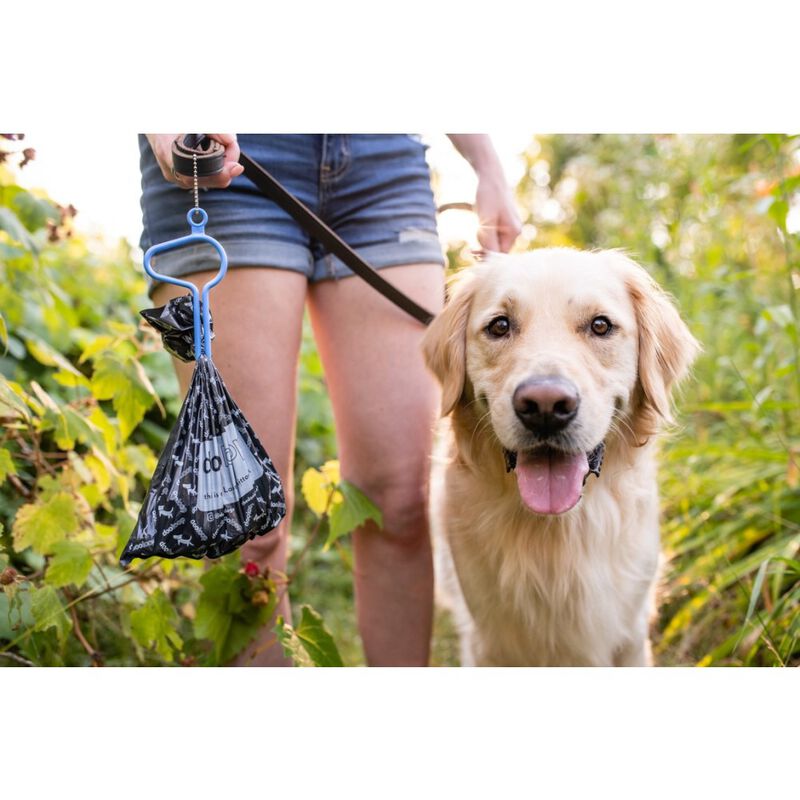 DooLoop Dog Waste Bag Holder, Gray image number null