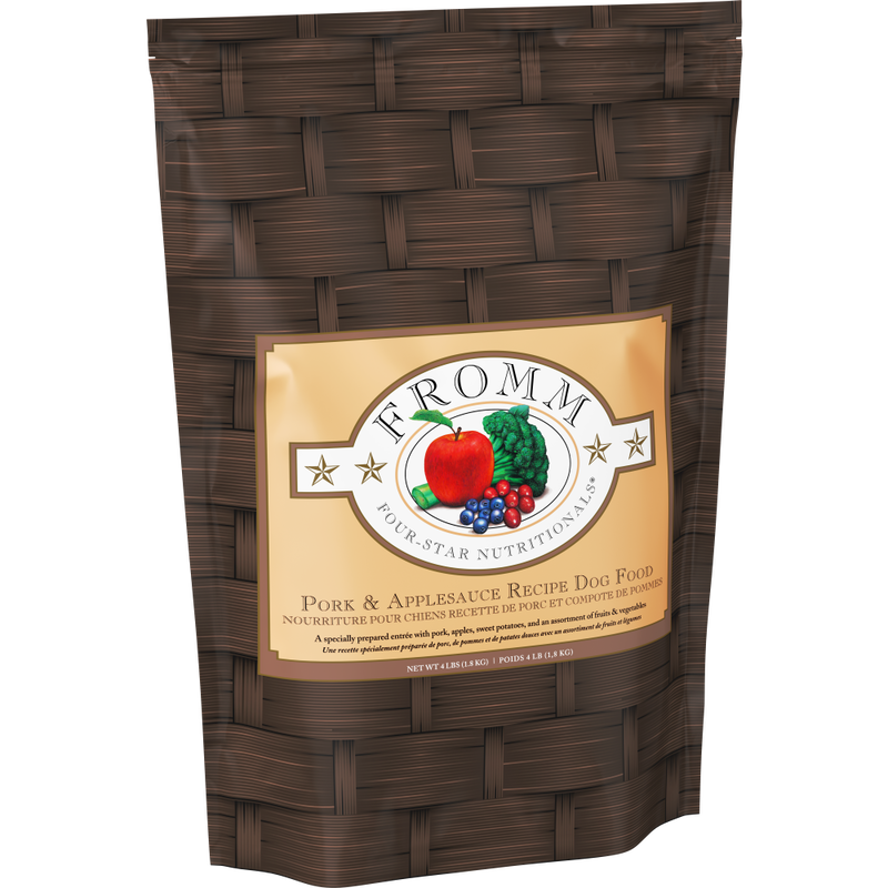 Fromm Four-Star Dry Dog Food, Pork & Applesauce image number null