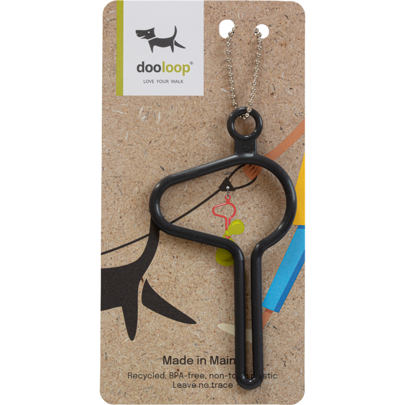 DooLoop Dog Waste Bag Holder, Gray image number null