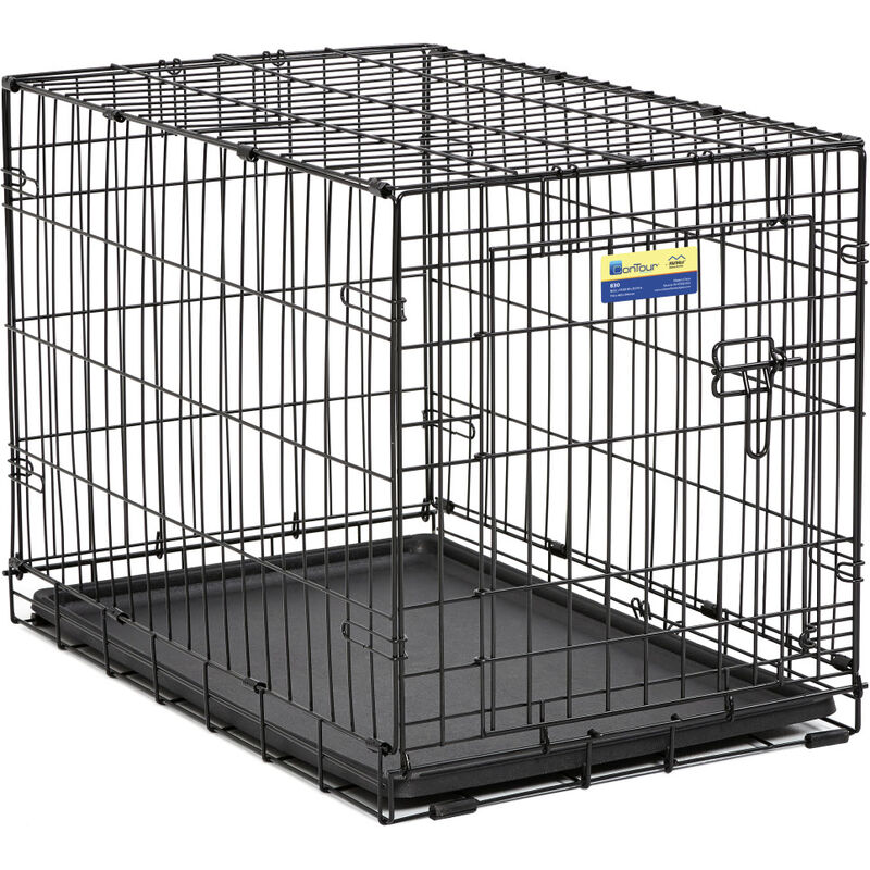 MidWest Contour Dog Crate, Single Door image number null