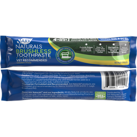 Ark Naturals Brushless Toothpaste Dog Dental Chews, Small, 1-count