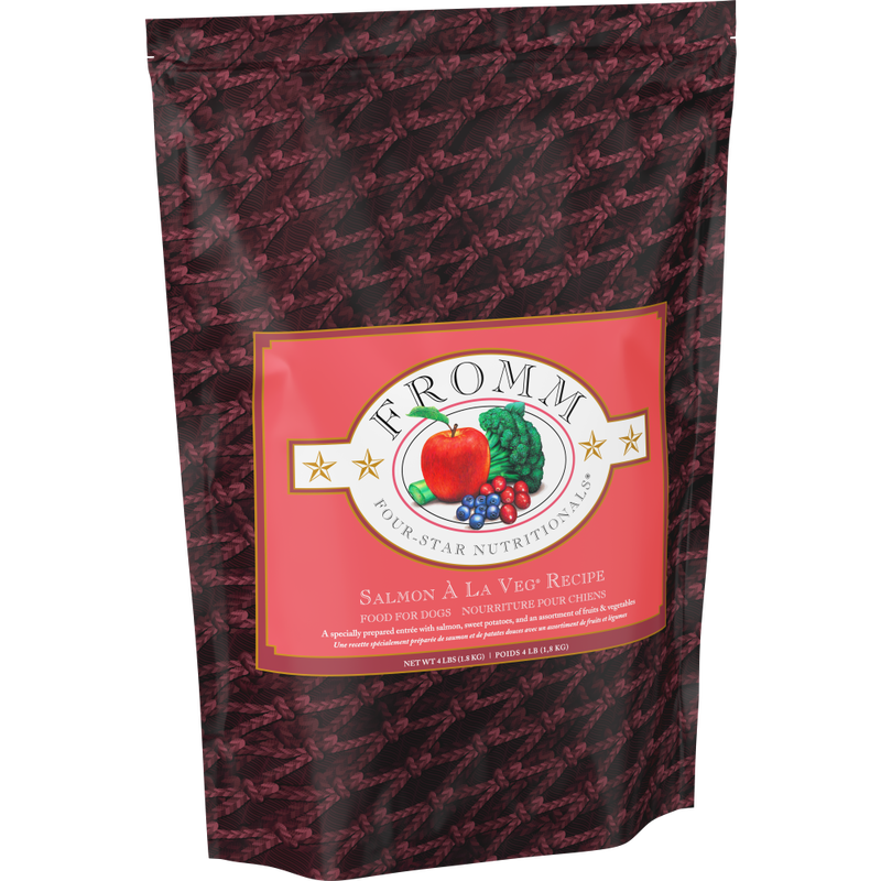 Fromm Four-Star Dry Dog Food, Salmon A La Veg image number null