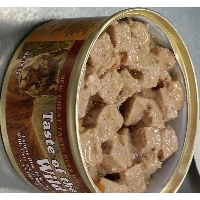 Taste of the Wild Grain-Free Canned Cat Food, Canyon River image number null