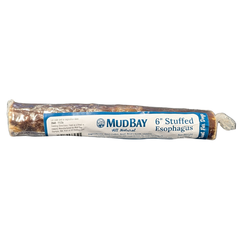 Mud Bay Stuffed Esophagus Dog Treat image number null