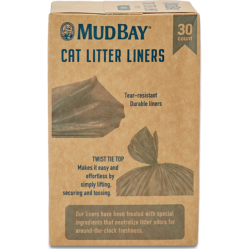 Mud Bay Cat Litter Liners, Jumbo, 30-count image number null