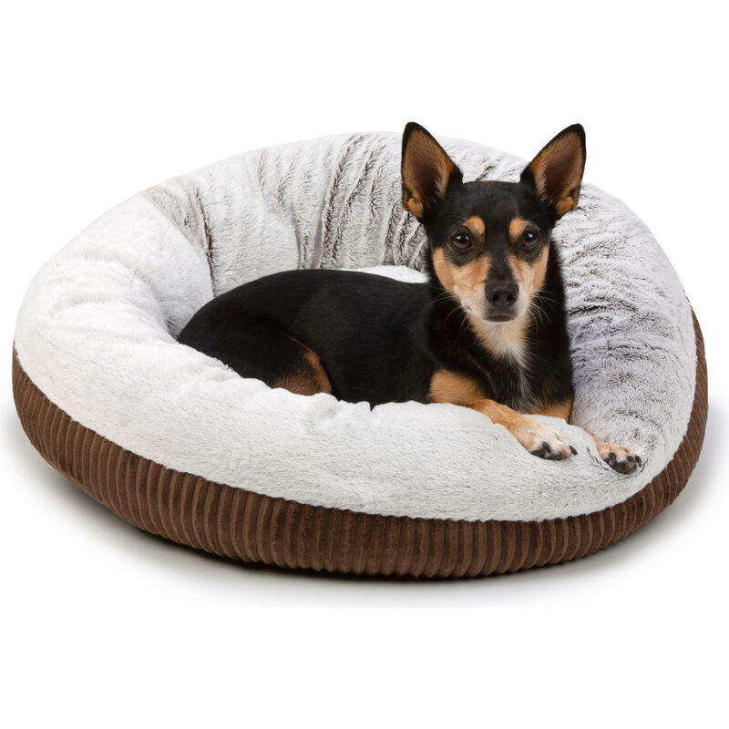 Carpenter Pet Bedding "Boris" Round Cuddler Dog Bed, 22-in image number null