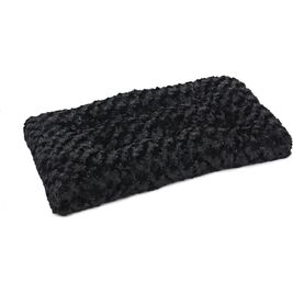 MidWest Ombre Swirl Fur Pet Bed, Frost Silver, 22-in