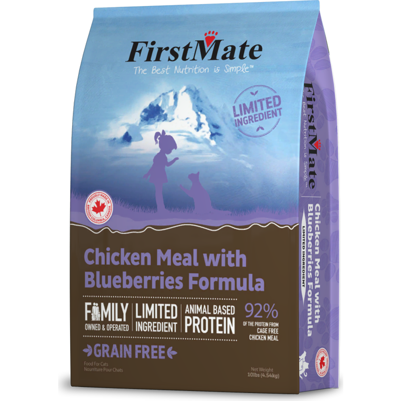 FirstMate Grain-Free Dry Cat Food, Chicken image number null