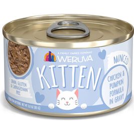 Weruva Kitten Canned Cat Food, Chicken & Pumpkin in Gravy