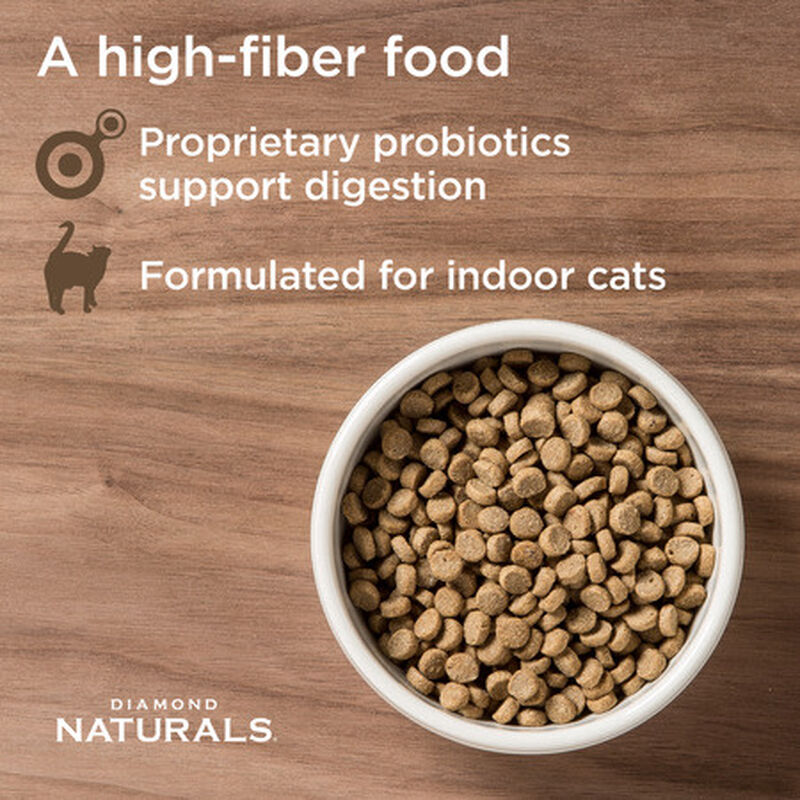 Diamond Naturals Dry Cat Food, Indoor, Chicken & Rice image number null