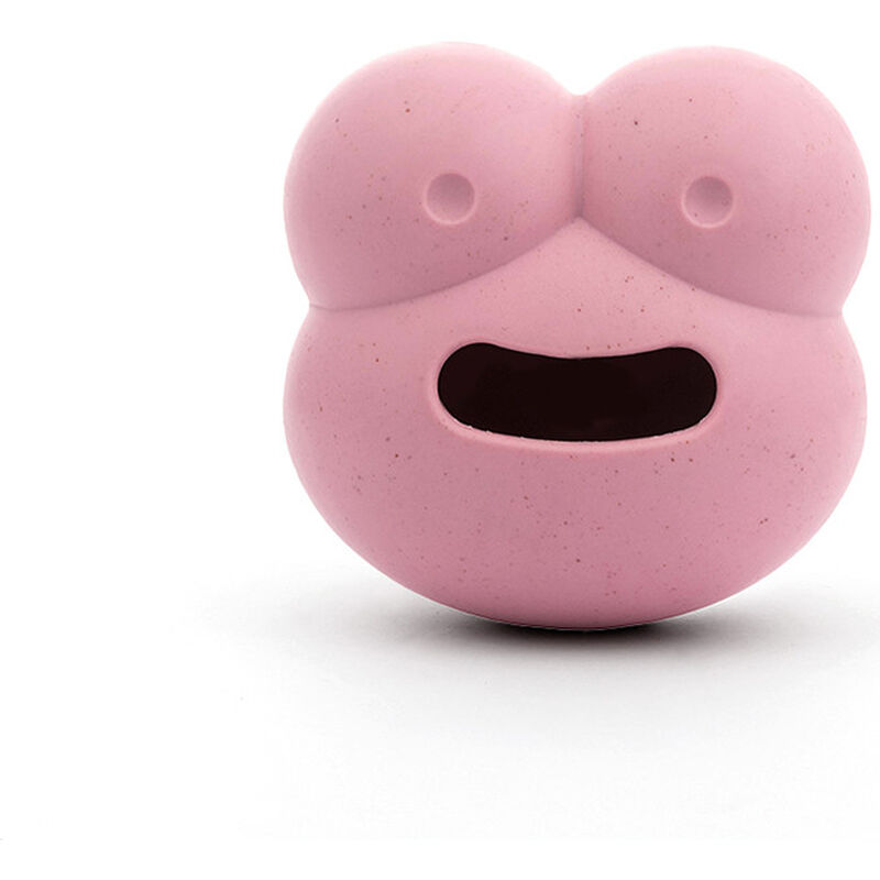 Frogg Rubber Treat-Dispensing Dog Toy, Robert, Pink, 2.8-in image number null