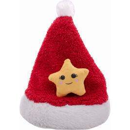 Great & Small Holiday Dog Toy, Santa Hat