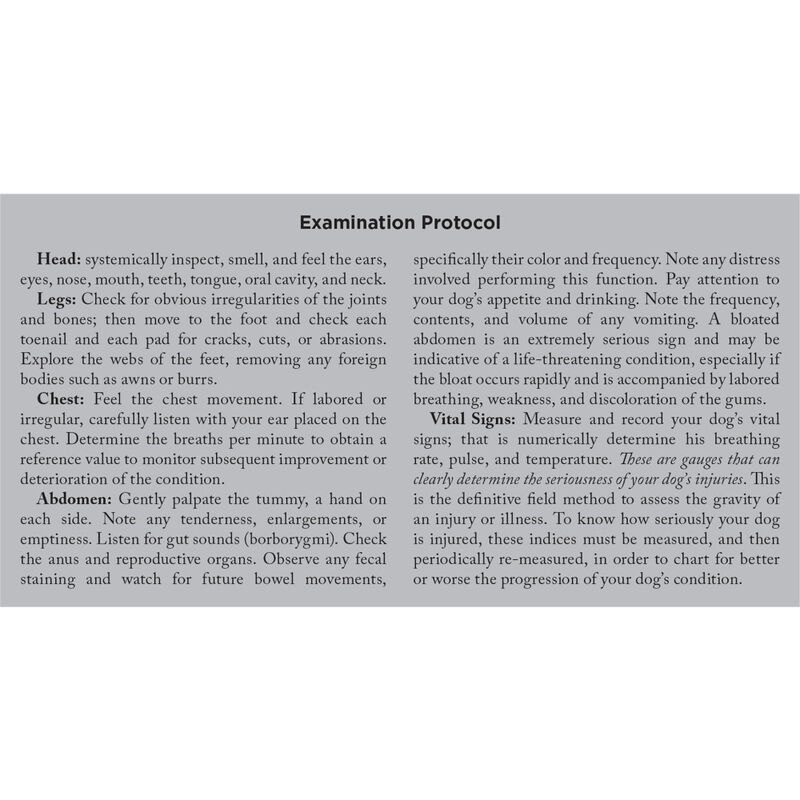 Adventure Medical Kits Canine Field Medicine Book image number null