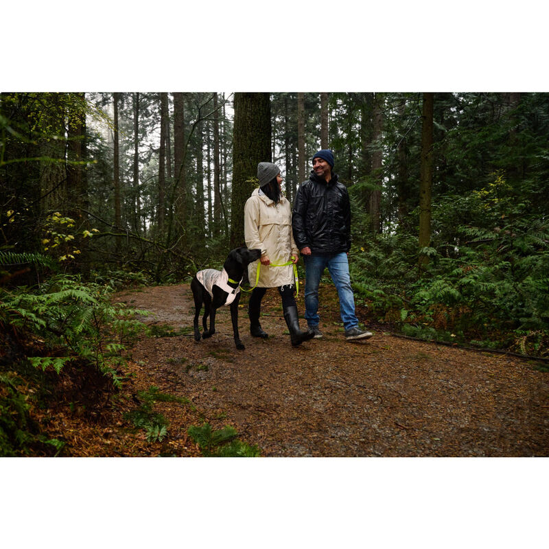 RC Pets Starling Reflective Dog Rain Jacket, Silver image number null