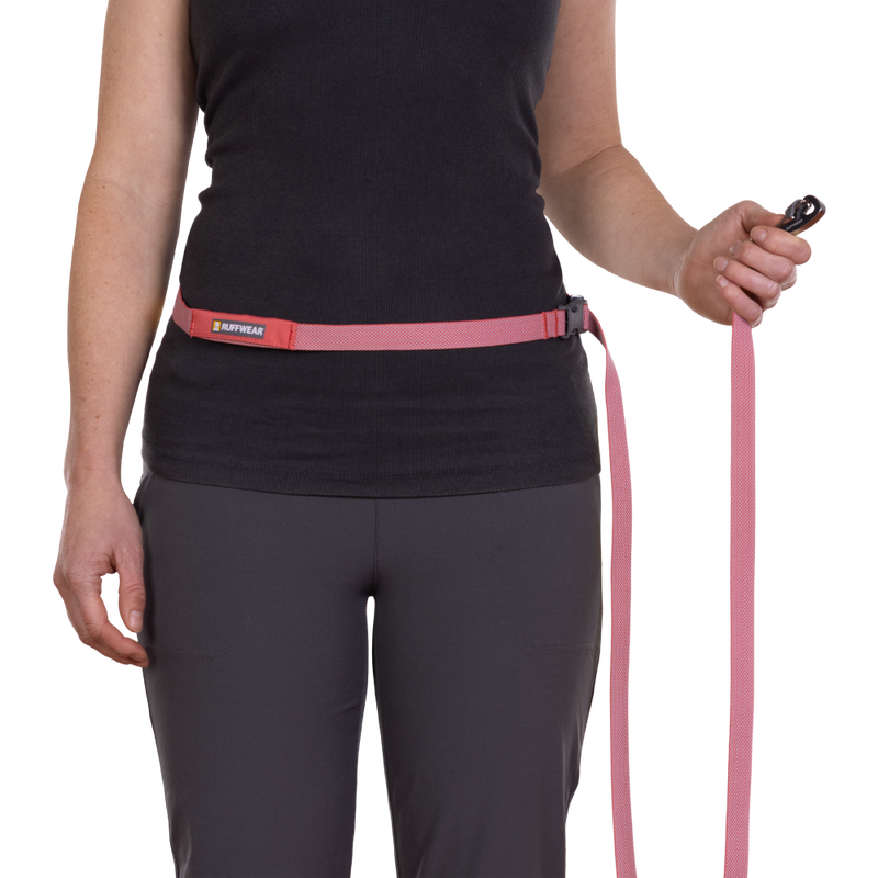 Ruffwear Flagline Dog Leash, Salmon Pink, 6.5-ft image number null
