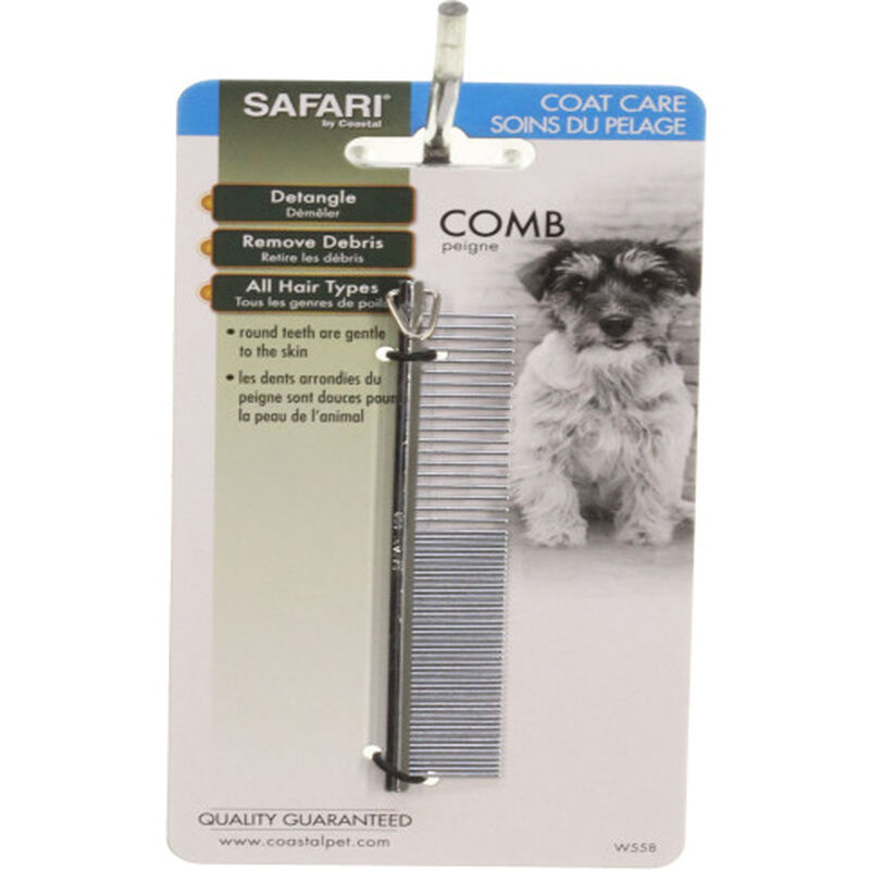 Safari Grooming Dog Comb for Medium and Fine Coats image number null