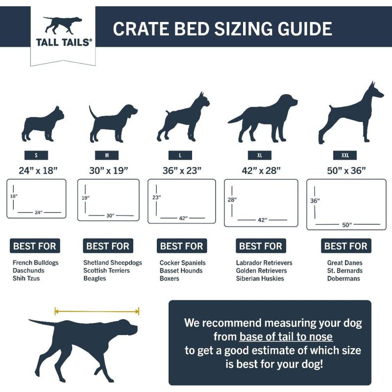 Tall Tails Dream Chaser Classic Dog Crate Bed image number null