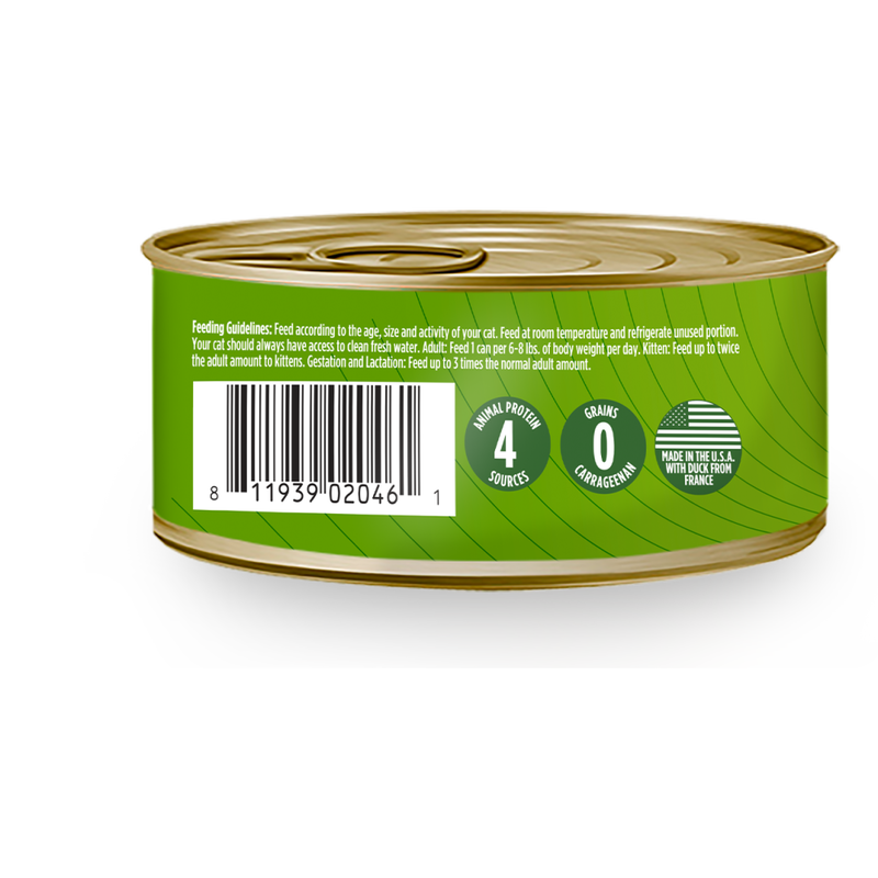 Nulo Freestyle Grain-Free Canned Cat Food, Pate, Duck & Tuna, 5.5-oz image number null