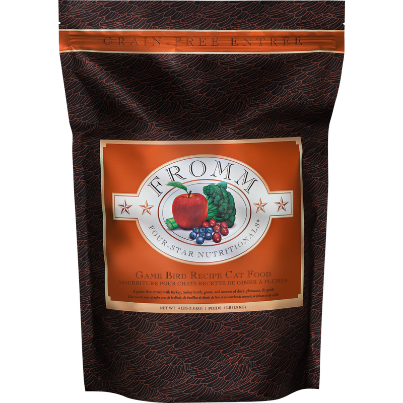 Fromm Four-Star Dry Cat Food, Game Bird image number null