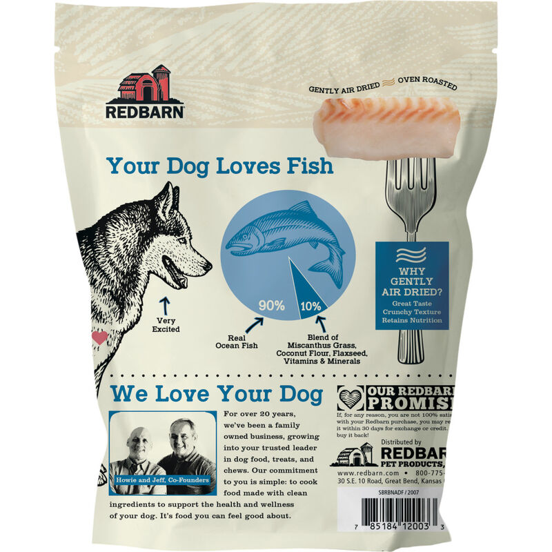 Redbarn Air-Dried Dog Food, Fish, 2-lb image number null