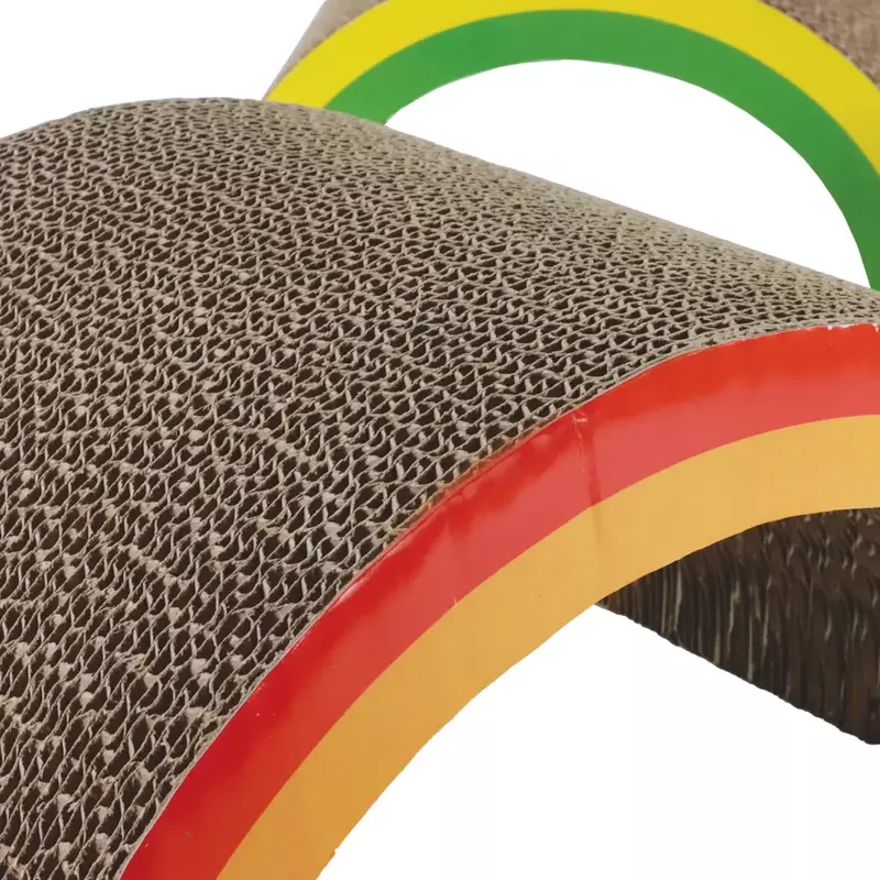 Turbo by Coastal Rainbow Stack Cat Scratcher, Multicolor image number null