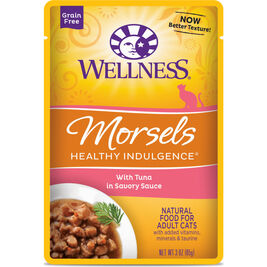 Wellness Healthy Indulgence Morsels Wet Cat Food, Tuna