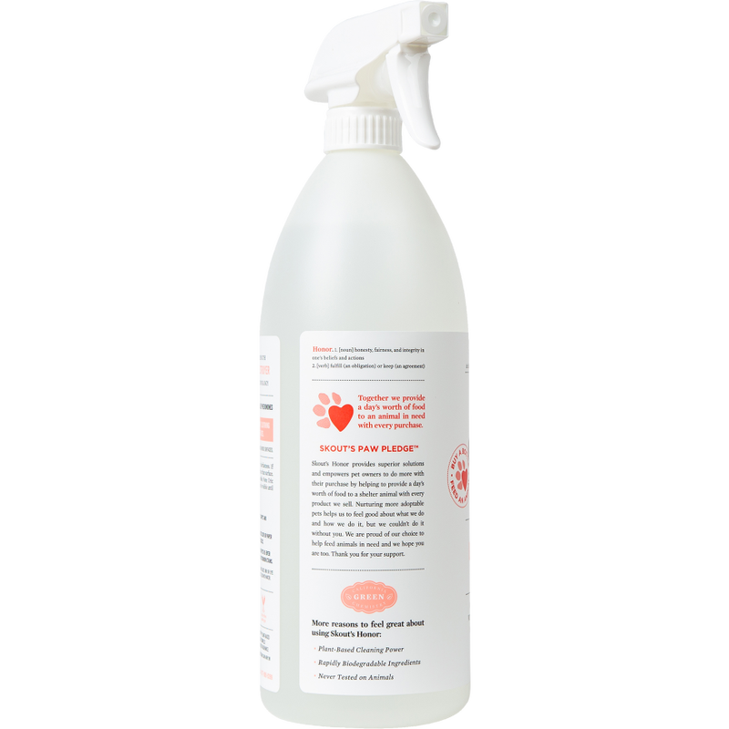 Skout's Honor Professional Strength Cat Urine & Odor Destroyer, 35-oz image number null