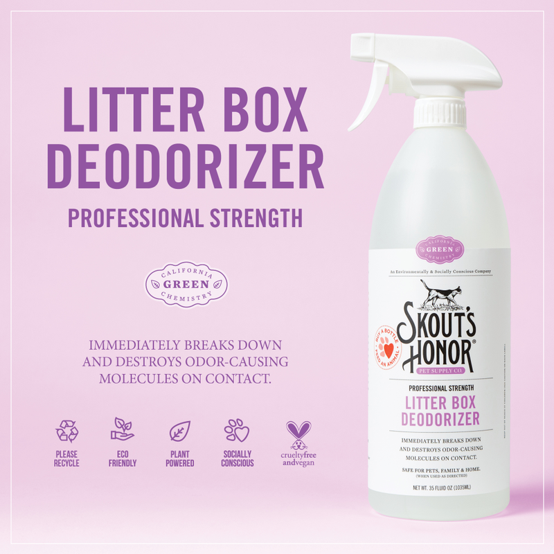Skout's Honor Litter Box Deodorizer, 35-oz image number null