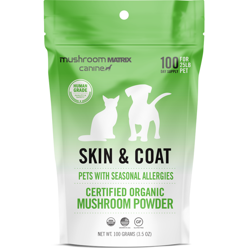 Canine Matrix Skin & Coat Seasonal Allergy Dog Supplement, 100-g image number null