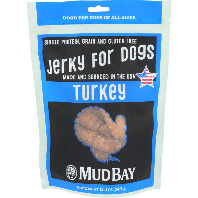 Mud Bay Jerky Dog Treats, Turkey image number null