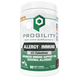 Nootie Progility Allergy & Immune Supplemental Dog Chews, Medium & Large Dogs, 90-ct