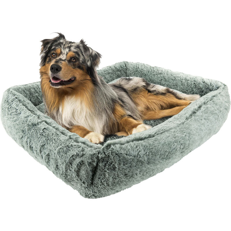 Arlee Pet Products Mod Lounger Dog Bed, Black, 39-in x 30-in x 10-in image number null
