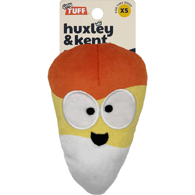 Huxley & Kent Halloween Tiny Tuff Dog Toy, Kookie Korn image number null