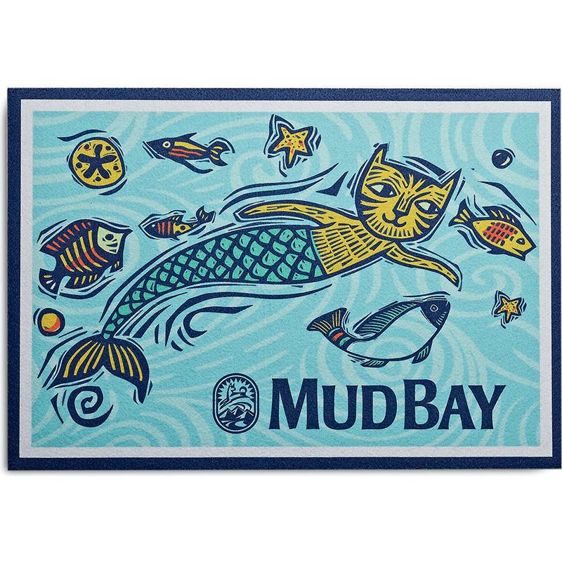 Mud Bay Cat Placement, Salish Sea, 13-in x 19-in image number null