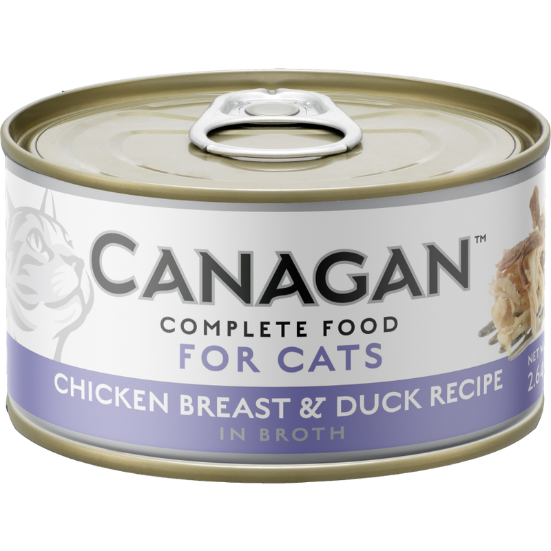 Canagan Grain-Free Canned Cat Food, Chicken & Duck, 2.64-oz image number null