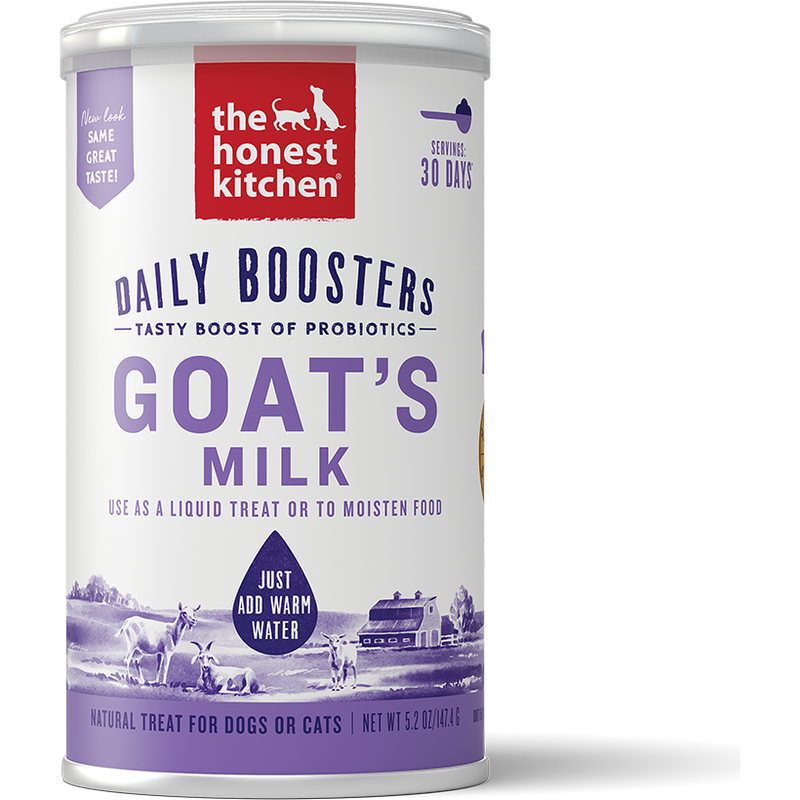 The Honest Kitchen Daily Boosters Dehydrated Pet Food Topper, Goat's Milk, 5.2-oz image number null
