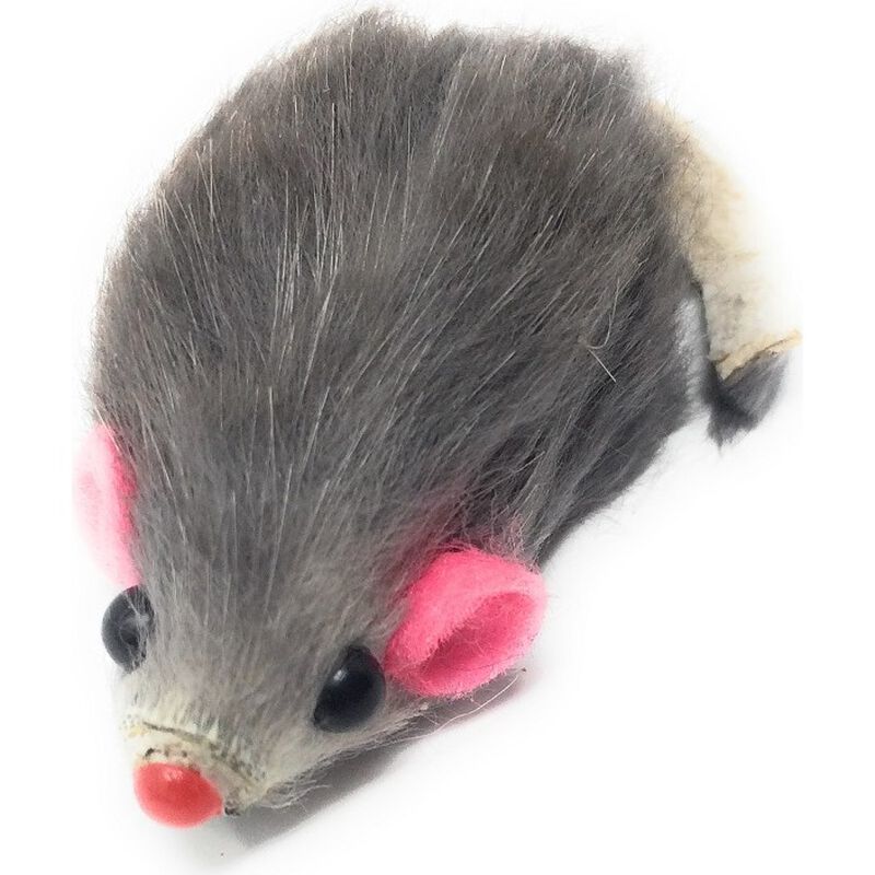 Boca Pet Real Fur Mice Cat Toy, 2-inch image number null