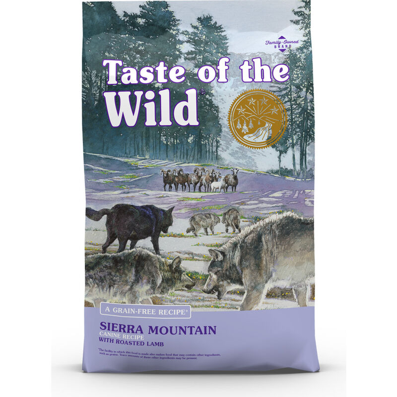 Taste of the Wild Grain-Free Dry Dog Food, Sierra Mountain image number null