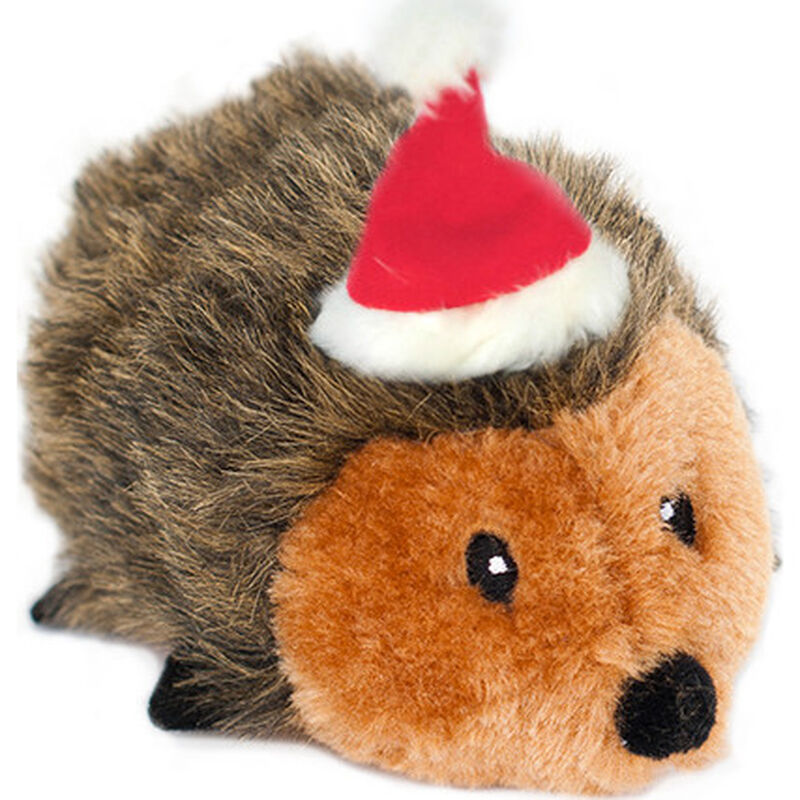 ZippyPaws Holiday Hedgehog Dog Toy image number null