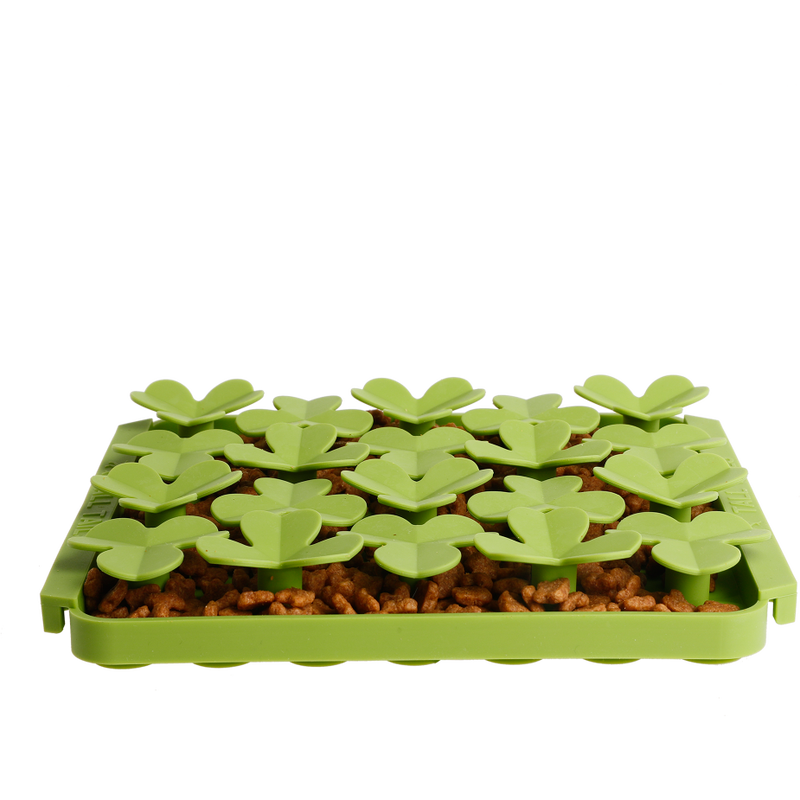 Tall Tails Foraging Pet Food Mat, Clover image number null