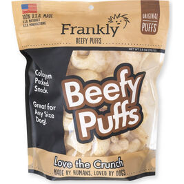 Frankly Beefy Puffs Dog Treats, Original