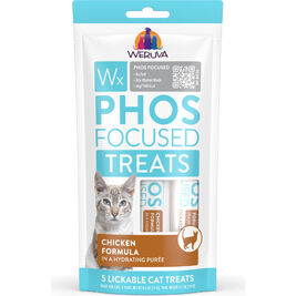 Weruva Wx  Lickable Cat Treats, Chicken, 0.5-oz, 5-pack