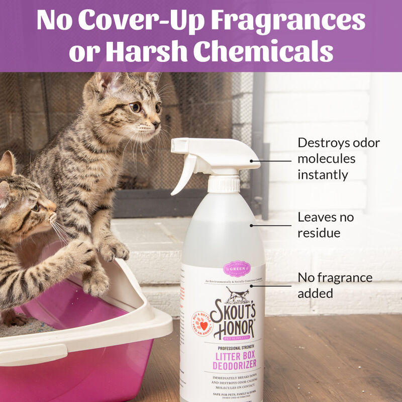 Skout's Honor Litter Box Deodorizer, 35-oz image number null