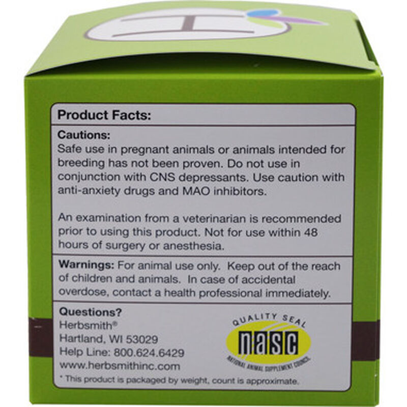 Herbsmith July Third Calming Aid Soft Chews Dog Supplement, Large, 30-count image number null