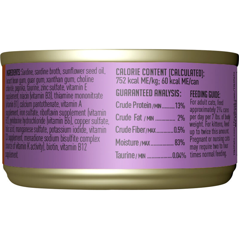 Tiki Cat Grill Canned Cat Food, Sardine Cutlets, 2.8-oz image number null