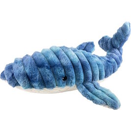 Petlou Zoo Friends Dog Toy, Blue Whale, 26-inch