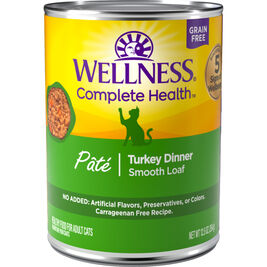 Wellness Complete Health Pate Canned Cat Food, Turkey